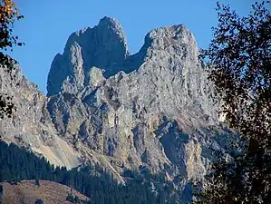 Rote Flüh Südwand