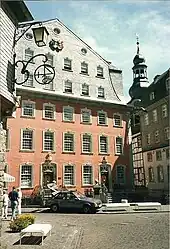 Das „Rote Haus“ in Monschau