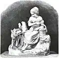 Figurengruppe „Rotkäppchen“ von Emil Cauer d. Ä.