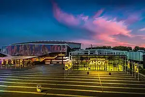 Haupteingang des Rotterdam Ahoy (2016)