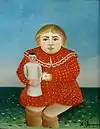 Henri Rousseau:Kinderbildnis (Kind mit Puppe), 1908