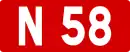 Route nationale 58