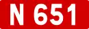 Route nationale 651