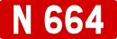 Route nationale 664