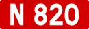 Route nationale 820
