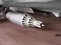 Startbehälter UB-32 für Raketen S-5