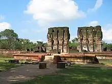 Ruine des königlichen Palastes in Polonnaruwa