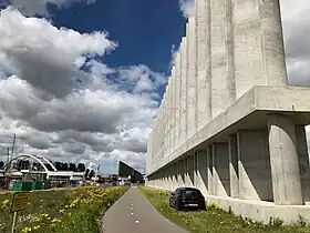 Der im Zuge der Theemsweg-Trasse errichtete vierte Teil