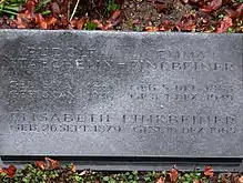 Rudolf Staechelin-Finkbeiner (1881–1946), Unternehmer, Kunstsammler, Grab auf dem Friedhof Hörnli, Riehen, Basel-Stadt