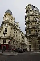 Rue Benjamin Godard und Rue Spontini