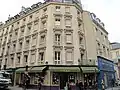 Rue Rambuteau (ehemals rue Taînée), der 1. Sitz der Akademie