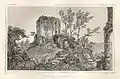 Ludwig Rohbock: Ruine Liebenstein (1862)