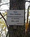 Informationstafel