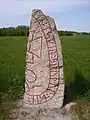 Runenstein am Sankta Ingrids kloster
