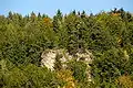 Aussichtspunkt Racava-Felsen oberhalb von Rupertiberg