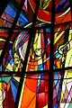 Glasfenster Hl. Rupert, Ausschnitt (Rudolf Szyszkowitz)