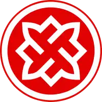 Emblem der paramilitärischen Gruppe Russische Nationale Einheit