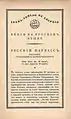 Prospekt für den „Russkij Parnass“ (Bibliotheca Mundi, 1920)