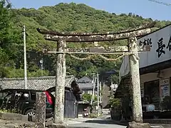Torii vor dem Tempel