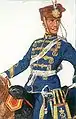 Seconde-Leutnant vom 1.&nbsp;Husaren­regiment Nr.&nbsp;18 (1887)