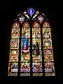 Kirchenfenster in der Kirche Saint-Pierre