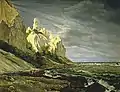 Parti fra Møns Klint med Sommerspiret (1830), Frederik Hansen Sødring (1809–1862)