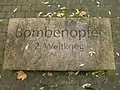 Bombenopfer auf Südfriedhof in Halle