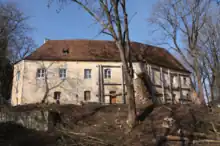 Ostseite Schloss Geltolfing, ehem. Palas