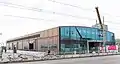 S-Bahnhof Warschauer Straße vom Westen aus gesehen