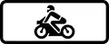 IN11.522: Zusatzzeichen – Motorrad