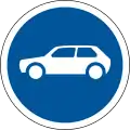 R117: Nur Personen­kraftwagen