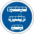 R140: Nur Omnibusse, Straßenbahnen und Kleinbusse*