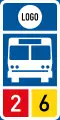 R326: Omnibus­haltestelle*
