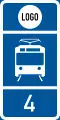 R341: Straßenbahn­haltestelle*