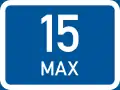 R540: Maximale Anzahl der Fahrzeuge*