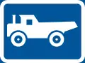 R570: Baustellen­fahrzeug*