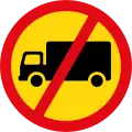 TR229: Verbot für Lastkraftwagen
