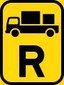 TR312: Verkehrsfläche reserviert für Klein­transporter*