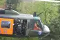 Bell UH-1 bei einem Einsatz