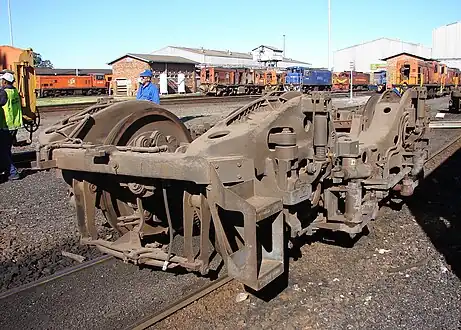 Drehgestell der Lokomotive 14 003