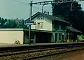 Bahnhof Bützberg (1975, vor Schliessung 1983)