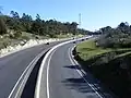 Adelaide-Crafers Highway in Crafers.