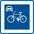 Beginn einer Cykelgata