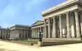 Die Fassade des British Museum
