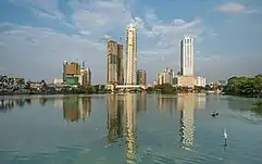 Der Beira Lake befindet sich im Herzen von Colombo.