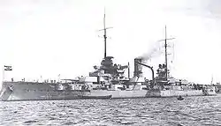SMS Posen, Backbordseite