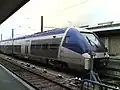 Ein BGC im Bahn­hof Paris-Bercy