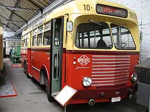 Brossel Omnibus mit Jonckheere-Karosserie