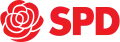 Seit Bundesparteitag im Dezember 2019: alternatives Logo mit Rose
