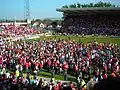Das Stadion nach dem Aufstieg von Swindon Town in die Football League One im Jahr 2007